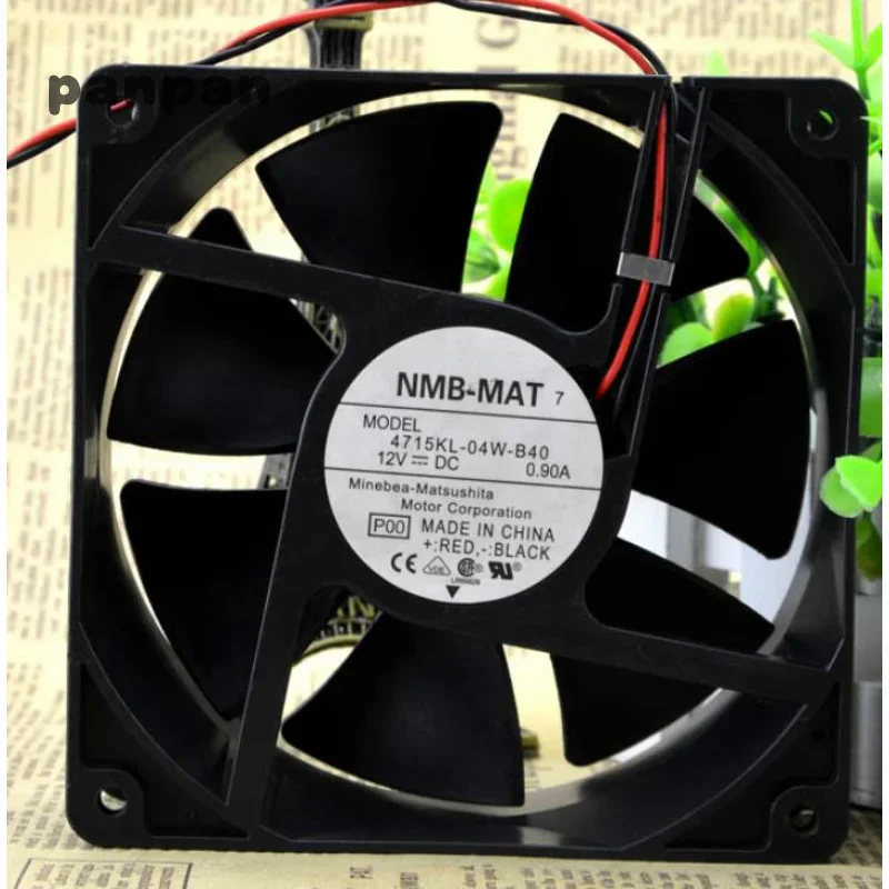 New CPU Cooling Fan for NMB 4715KL-04W-B40 DC12V 0.9A UPS Uninterruptible Power Fan 12038 120*120*38mm