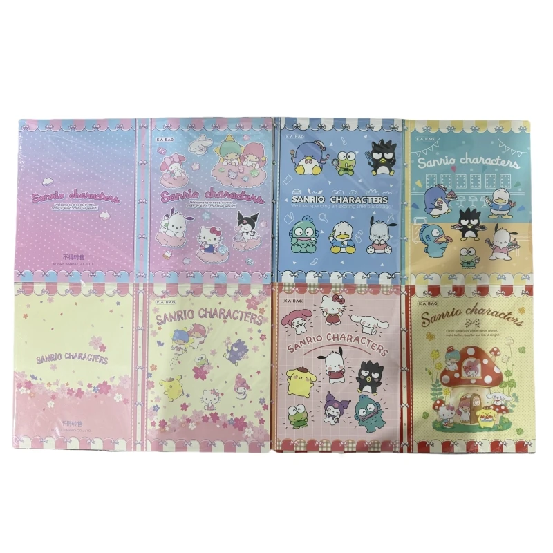 New 108Pcs/Set Sanrio Classic Anime Character Kuromi Wink Cinnamoroll Hello Kitty Melody Children's Gift Collection Hobby Cards