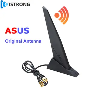 Bilashmart Original ASUS Motherboard Network Cards Antenna 2.4G/5G/6G WiFi6e Tri Band Magnetic Antenna ROG Z390 Z490 X570 B460 B360