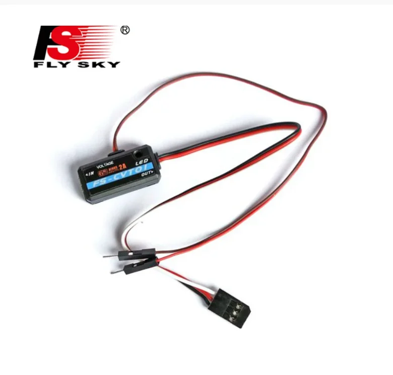 FLYSKY FS-CVT01 CVT01 Voltage Collection Module for FLYSKY IA6B IA10 Radio Receiver RC Airplane FPV Racing Drone DIY Parts