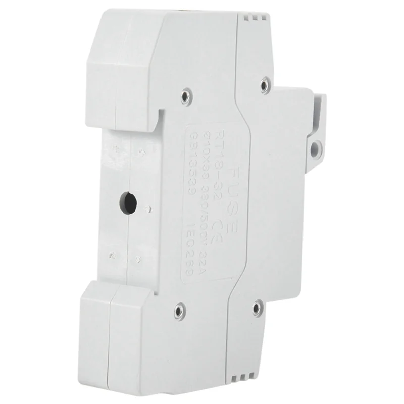 10X RT18-32X التيار المتناوب 380 فولت 32A 1 القطب 10X38mm DIN السكك الحديدية جبل فيوز حامل قاعدة #4