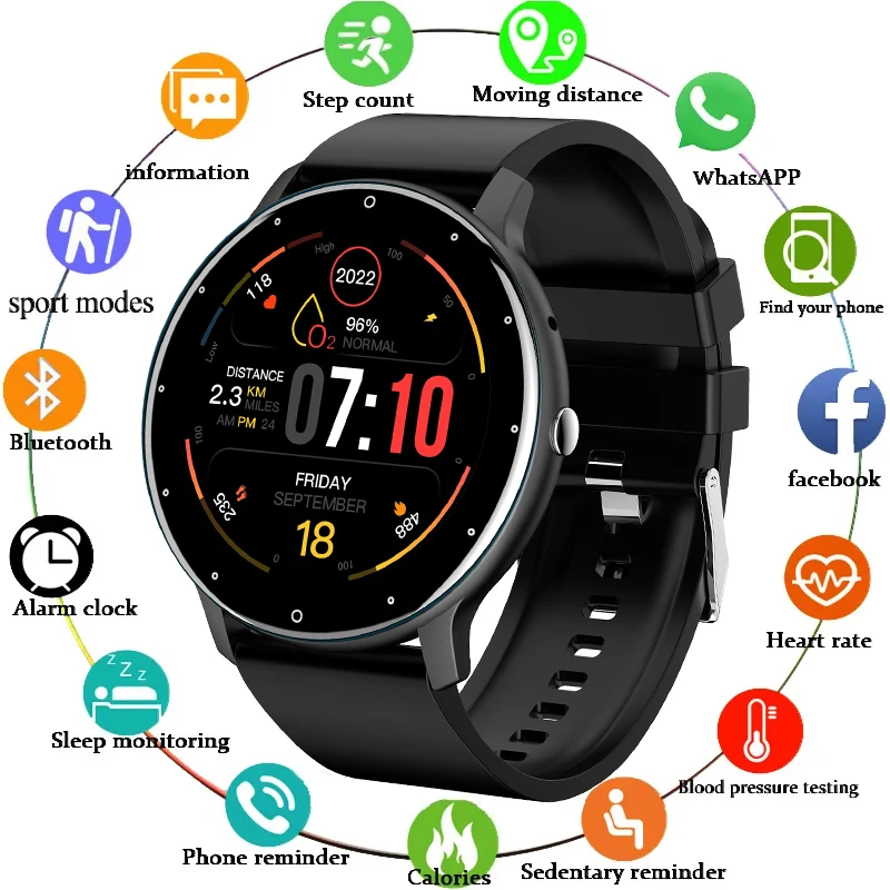 

LIGE Smart watch Men Bluetooth Call AI Voice Assistant Man Watches 1.39 Inch HD Screen Blood Oxygen Monitor Men Smartwatch Women