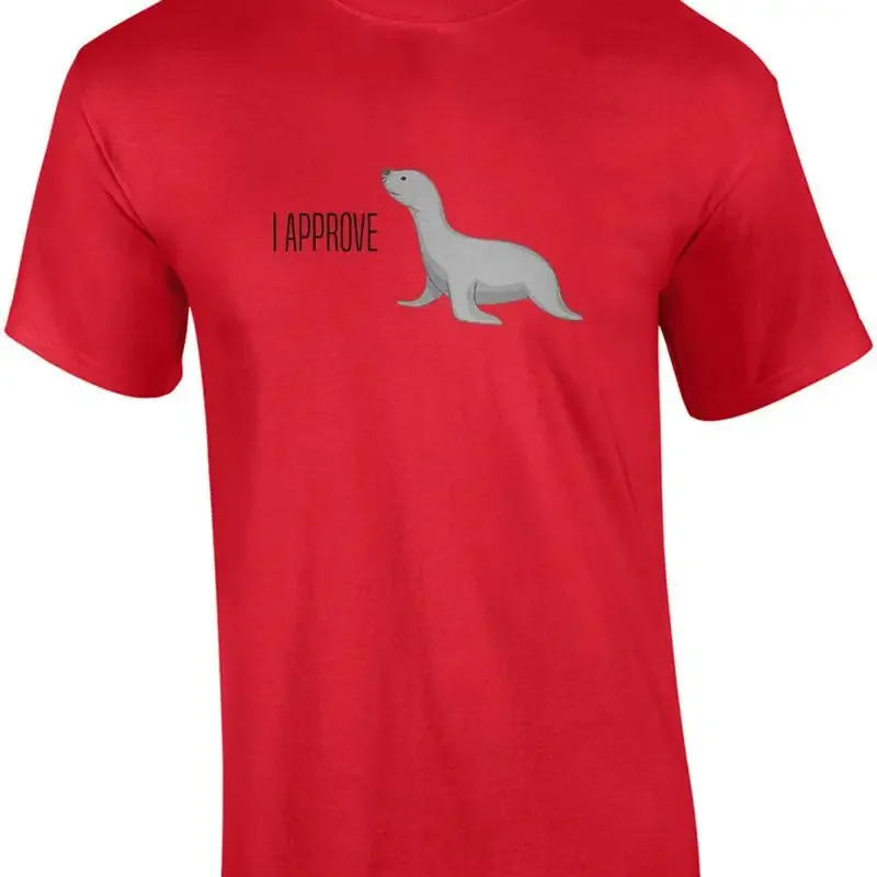 I approve - Seal of approval - funny pun - riddle t-shirt