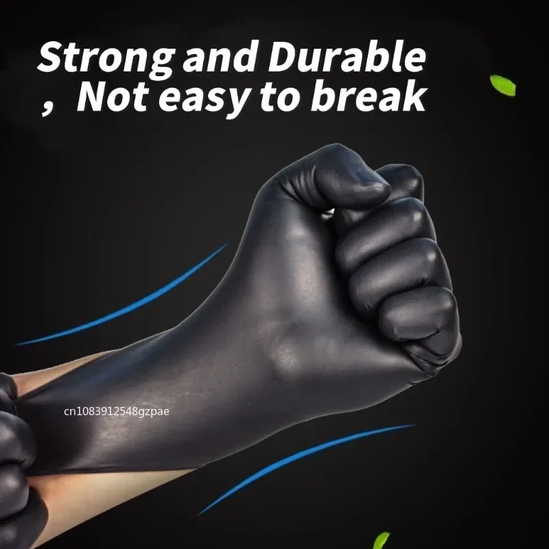 For Gardening Cleaning Work Gloves Disposable Gloves Black Home Nitrile Gloves Durable Kitchen Cooking Tools Tattoo Washing Car