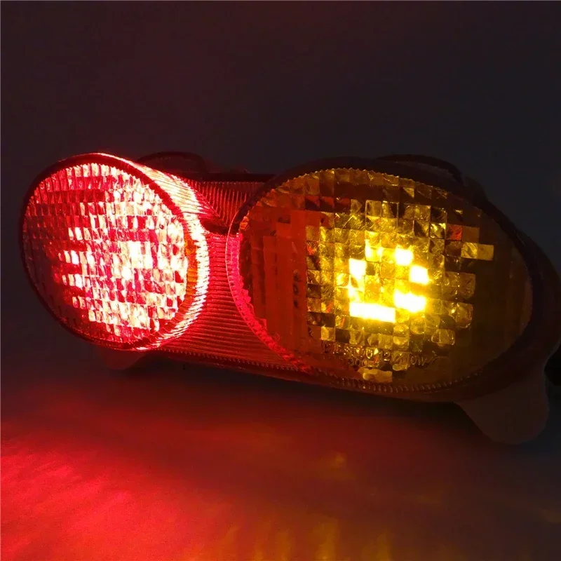 waase For Kawasaki Ninja zx9 ZX9R ZX-9R 1998 1999 2000 2001 2002 2003 E-Mark Tail Brake Turn Signals Integrated Led Stop Light