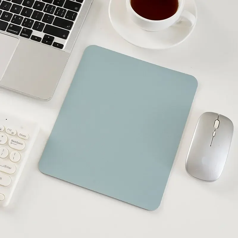 new Small PU mouse pad Non-Slip Gaming Desktop Leather Mouse Pad Waterproof Anti-Scratch Easy To Clean Mat For PC Laptop Desktop