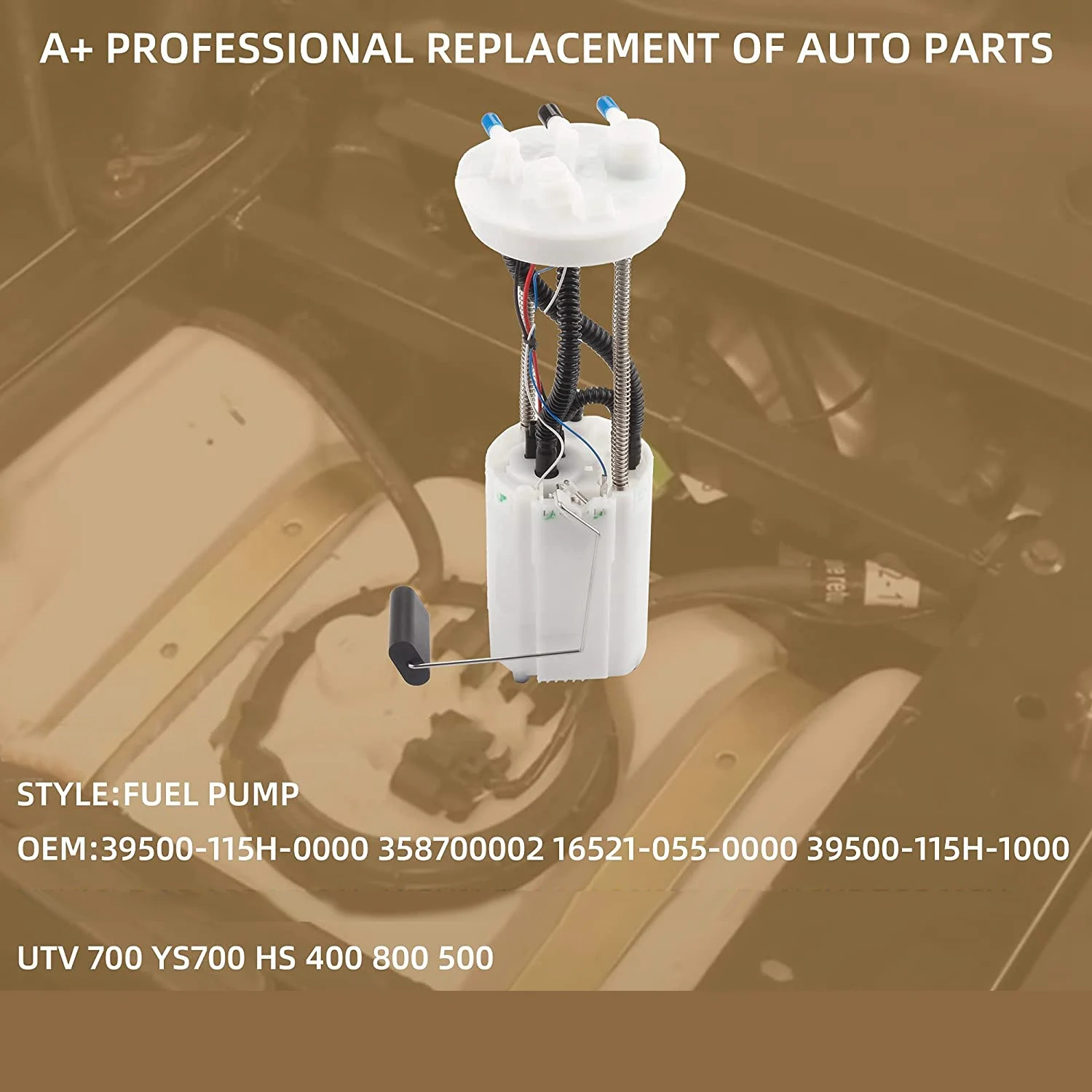 Fuel Pump Module Assembly for HISUN UTV500-4 UTV700-4 UTV700-5 39500-115H-0000/HS700UTV-4