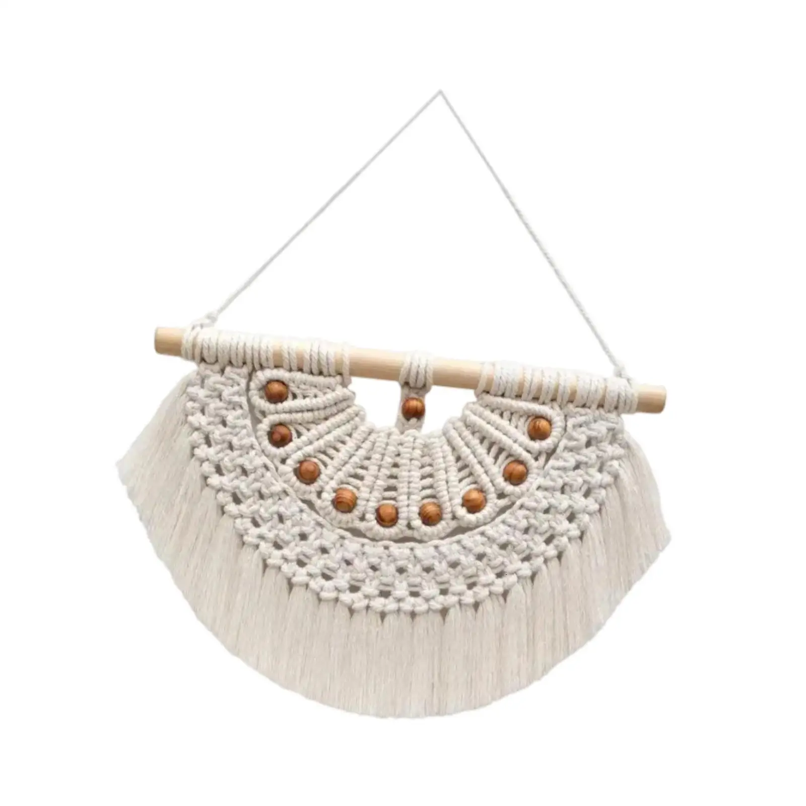Macrame Wall Decor Bedroom Dorm Home Accent Gift Wedding Backdrop Nursery Party Homestay Handmade Fringe Macrame Wall Hanging