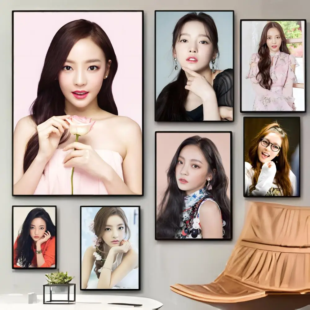 Vintage Sweet Idol G-Goo Hara Poster Sticky Waterproof Coffee House Bar Room Wall Decor Gift