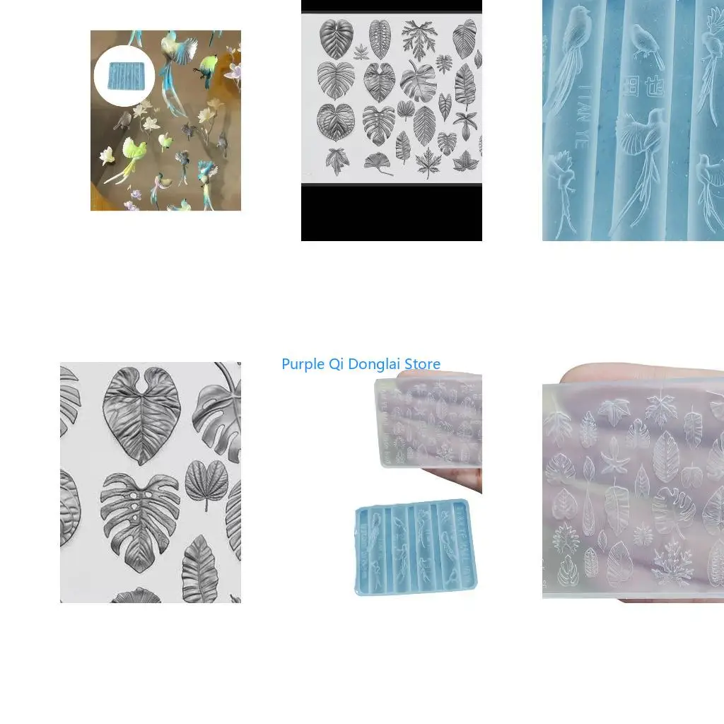 L21E Silicone Art Moulds Silicone Template Designing Tool Bird