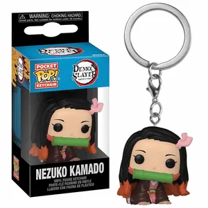 قاتل الشياطين سلسلة مفاتيح الجيب ، نيزوكو ، تانجيرو ، أغاتسوما ، زينيتسو ، هاشيبيرا ، شخصية عمل الفينيل ، ألعاب نموذجية قابلة للتحصيل ، حار أعلى 8 مبيعات هنتاي نامي - رقم 8