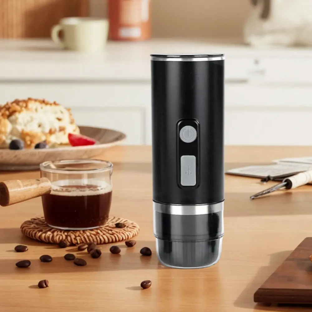 Pembuat kopi 3-in-1 Expresso cocok untuk Nespresso Dolce Gust kapsul/bubuk kopi elektrik Pot untuk mobil & rumah berkemah perjalanan