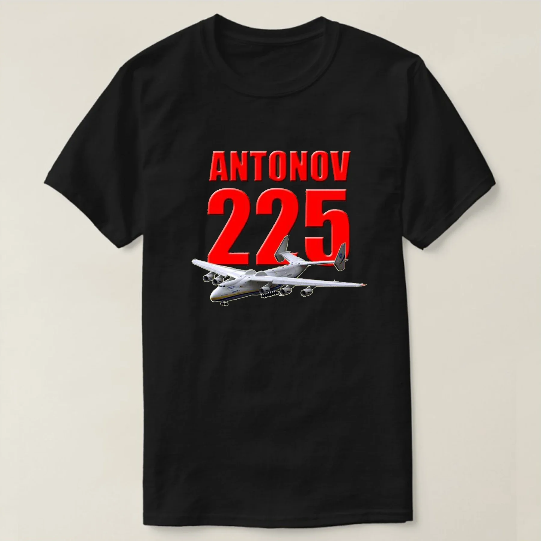 Ukraine Antonov An 225 “Mriya” Transport Aircraft Premium Tshirt. High-quality Cotton Short Sleeve O-Neck Mens T Shirt New S-3XL