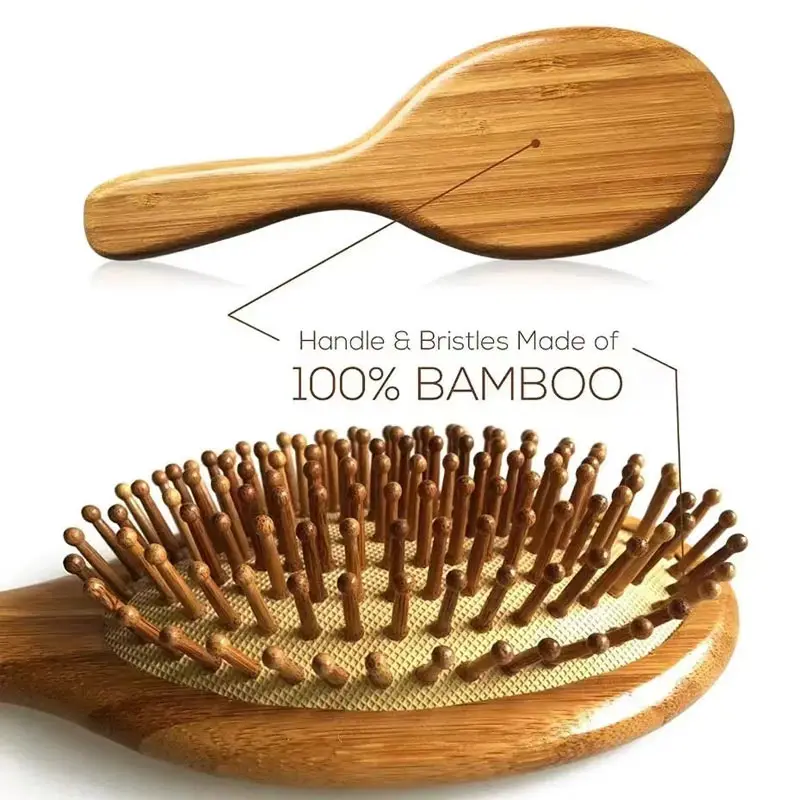 Dafang Board Bamboo Airbag Comb Elliptical Air Cushion Comb Scalp Massage Comb Hair Styling Comb