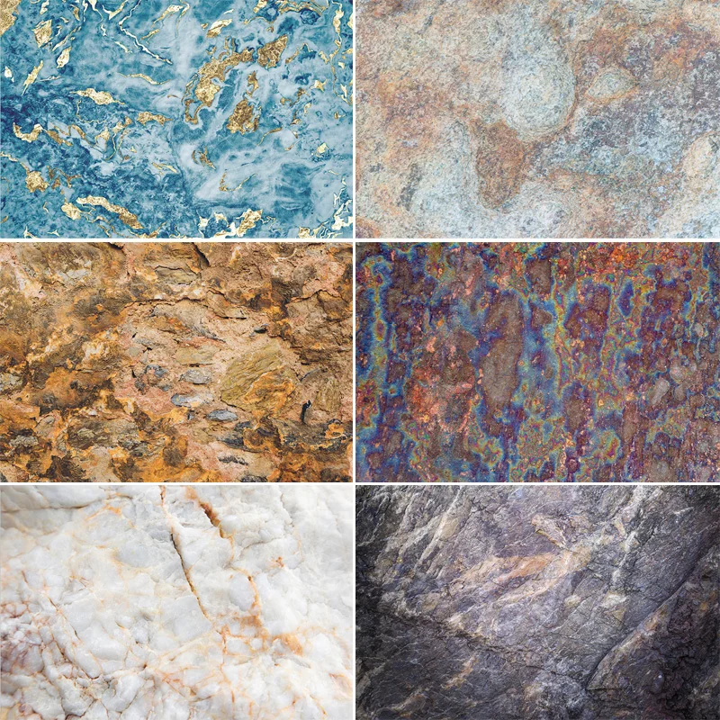

Marble Textured Photography Backdrops Prop Natural Stone Rock Wall Dark Green Abstract Grunge Photo Studio Background GE-01
