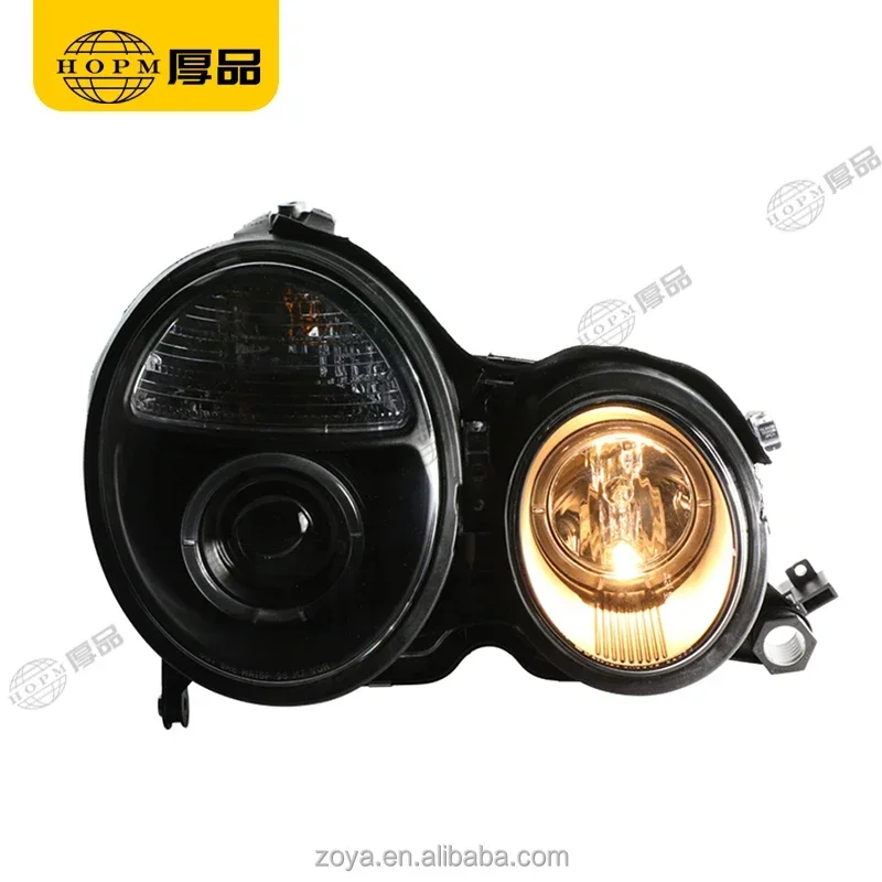 

Popular Hot sell Single beam headlights with angel eyes for 98-01 E Class W210