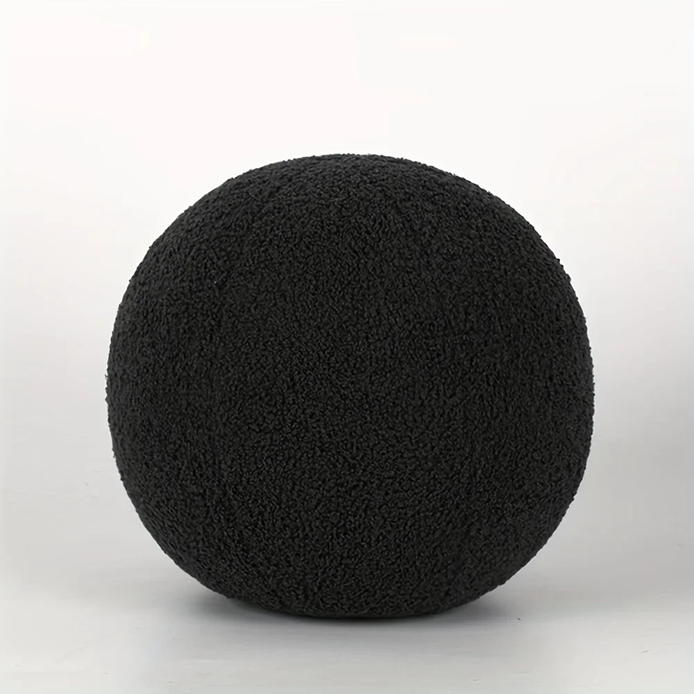 1pc Ball Shaped Plush Pillow,Cute Soft Waist Rest Pillow,Home Decor Throw Pillow Used to Add Comfort and Style to Sofa,Or Room