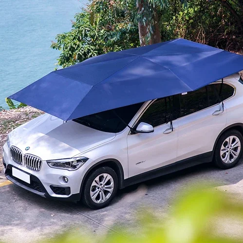 4.8 Meter Portable Car Sunshade Umbrella Tent