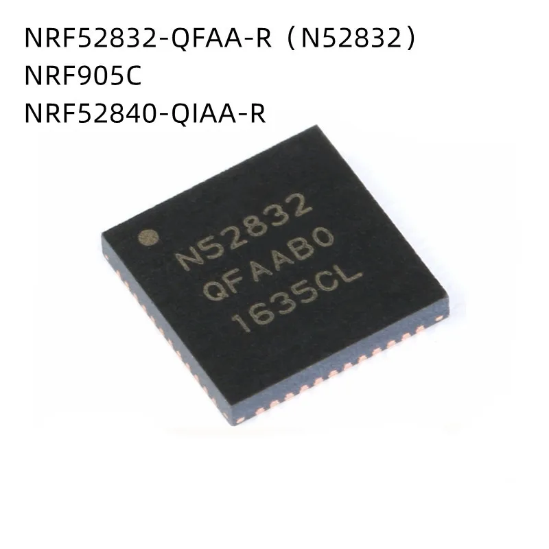 10Pcs/Lot NRF52832-QFAA-R N52832 NRF905 NRF905C NRF905B  NRF52840-QIAA-R N52840 NRF52840 QFN New Original Chip