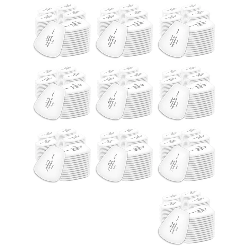 BAAE 5N11 Respirator Filter Cartridges For 6200, 6502, 7502, Series Mask Filters,Use For Dust-Proof Dust&Torch Cutting 800PCS