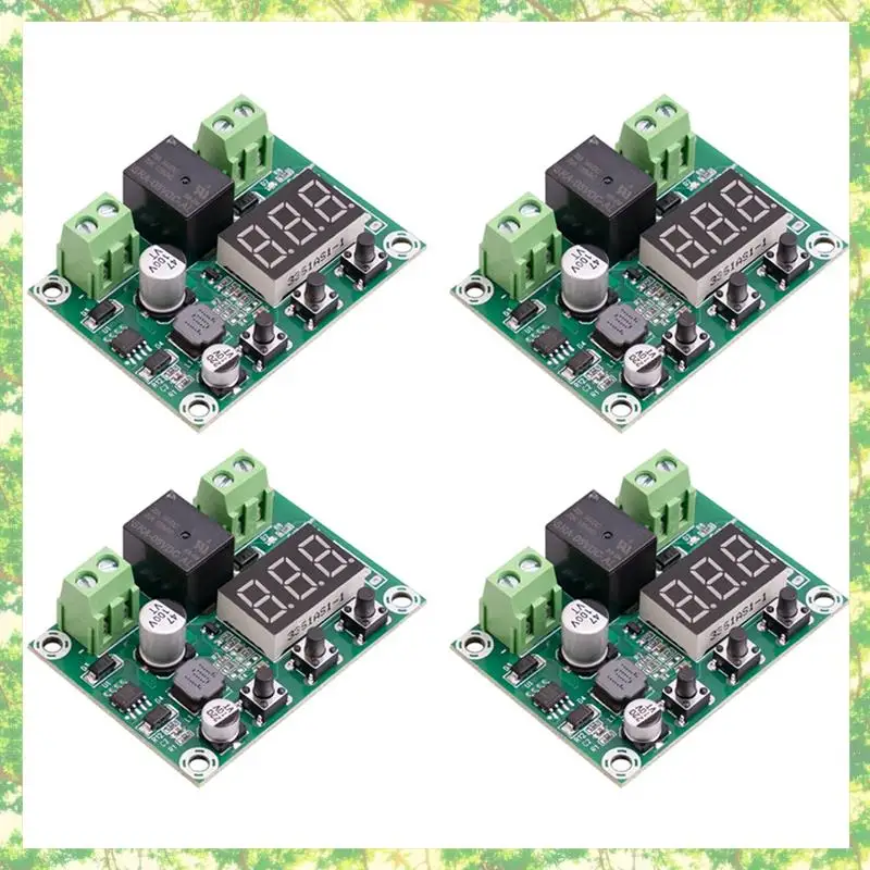 Smart-4X 6V-80V Battery DC Voltage Protection Module High Voltage Undervoltage Battery Disconnect Output Protection Board