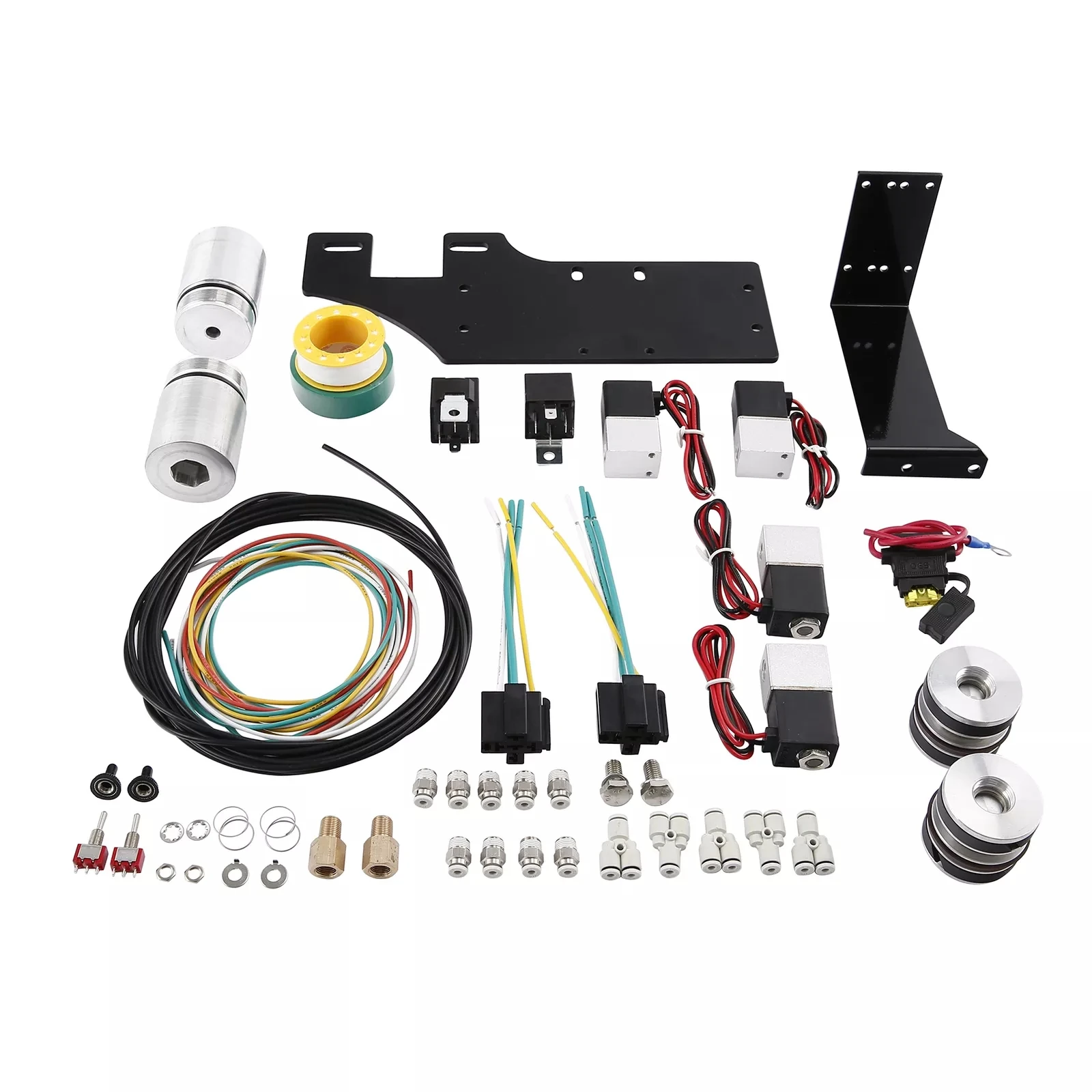 Motorcycle Front Air Ride Suspension Lowering Kit For Harley Touring Road Glide 2014-2024