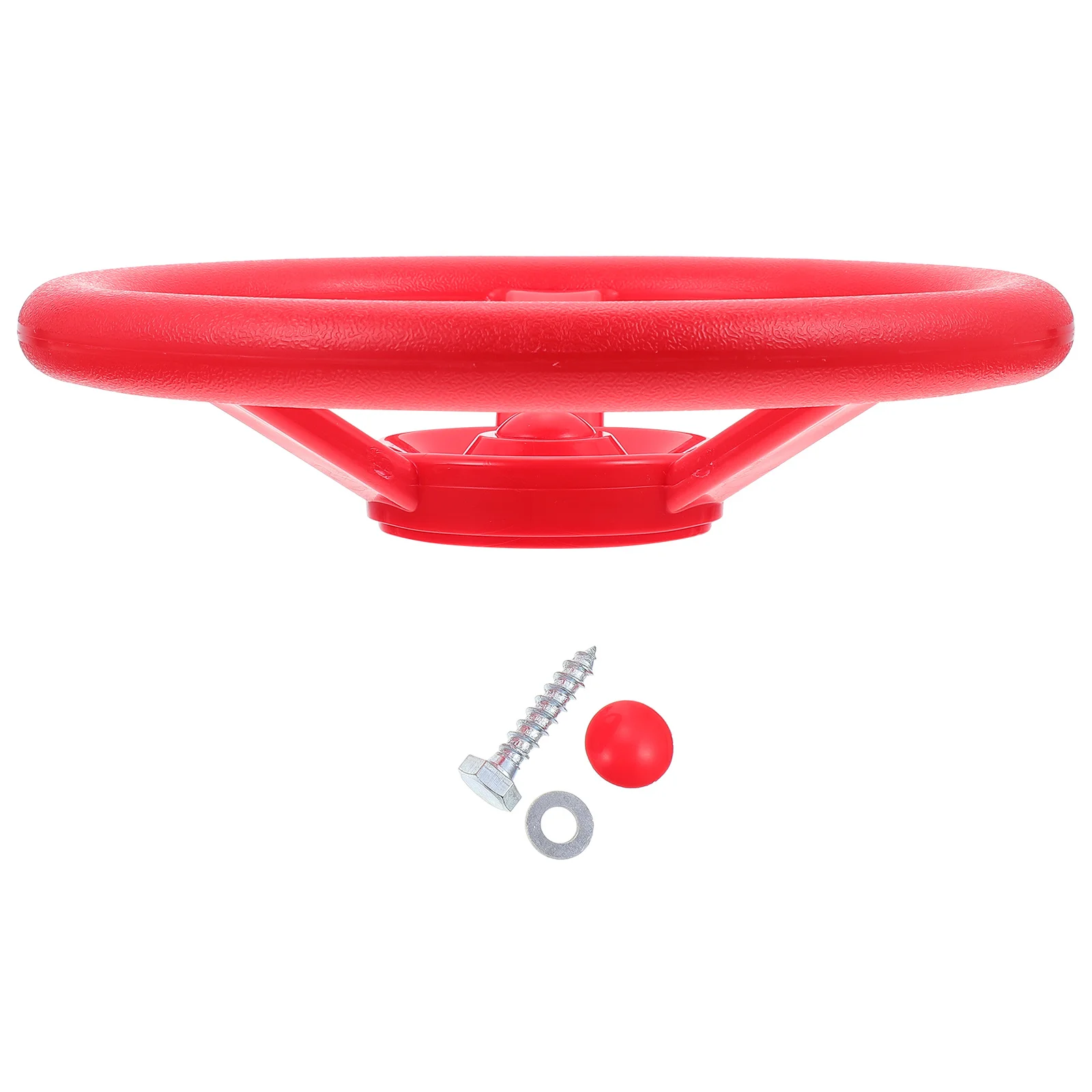 Accesorio de columpio para niños, disco redondo grande de plástico duradero, acabado suave, adecuado para juegos de interior y exterior, uso a largo plazo