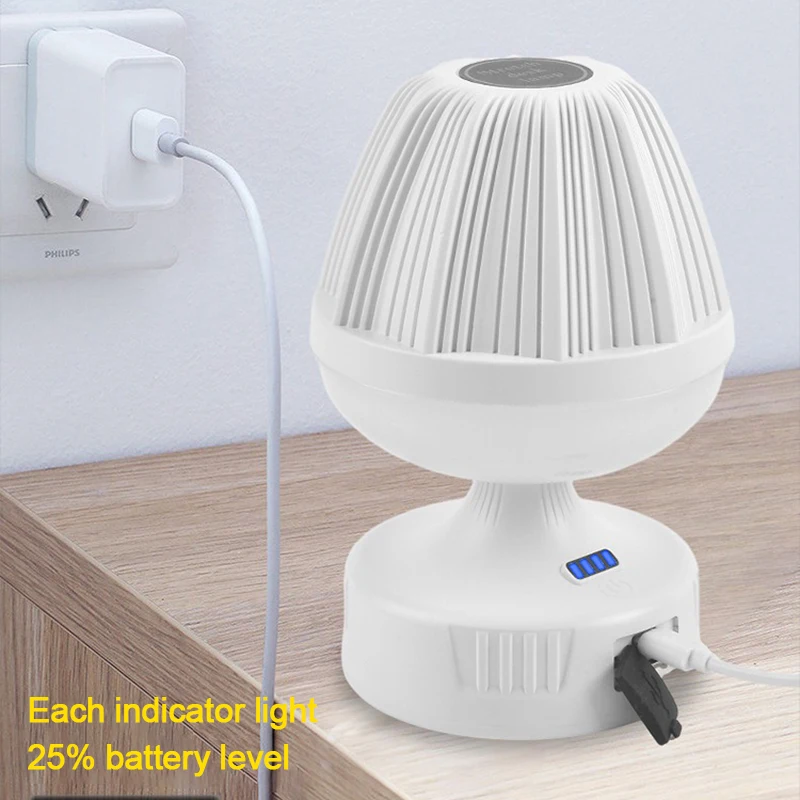 Rechargeable Table Lamp With Adjustable Height Portable Wireless Touch Desktop Night Light For Bedroom Desk Study Reading Lamp