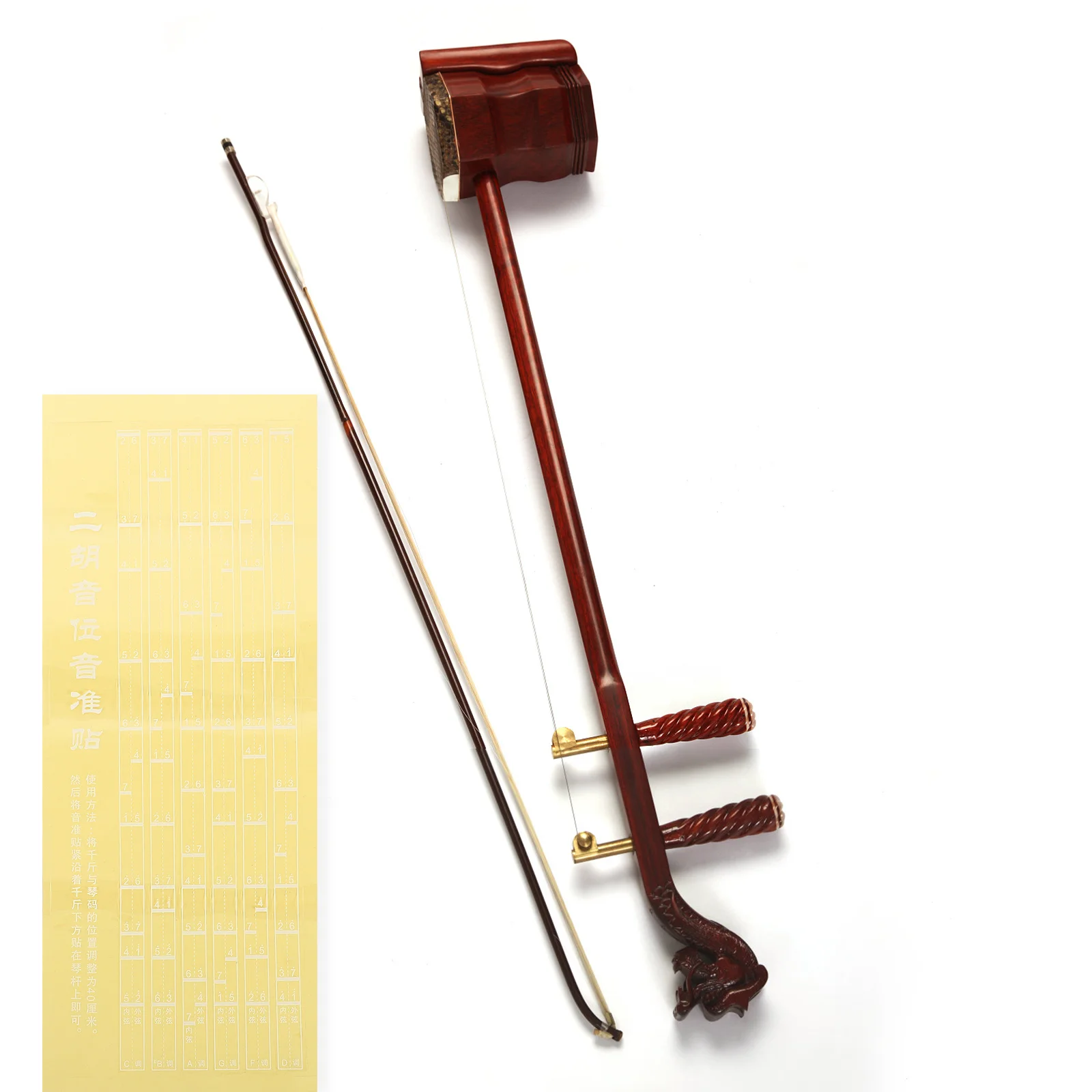 4 قطعة Erhu الأصابع ملصق 40 سنتيمتر مقياس الشارات للمبتدئين الكبار التعلم أداة ملاحظة خريطة مساعد المحمولة ممارسة الملحقات #6