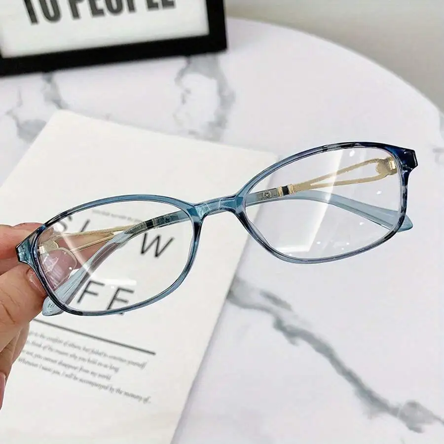

Unisex Retro Oval Reading Glasses Ultra Light HD For Presbyopia Reading Computer Phone