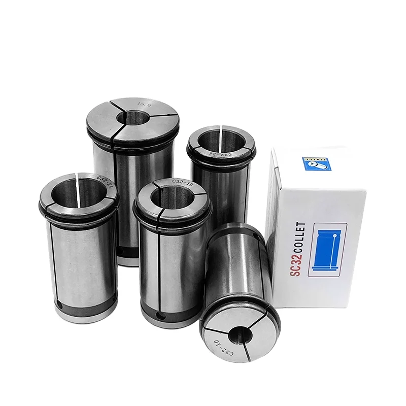 High Precision 0.008mm C32 Powerful Chuck, C-type Powerful Chuck, Clamping Range 3-26mm, BT30 BT40 C32 Chuck SC, CNC Chuck Tool