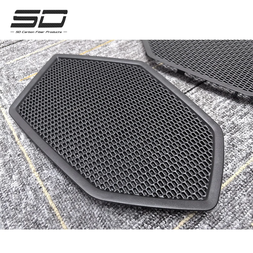 High Quality Interior Accessories Speaker Overlays Auto Door Panel  Speaker Cover For Lamborghini Huracan STO