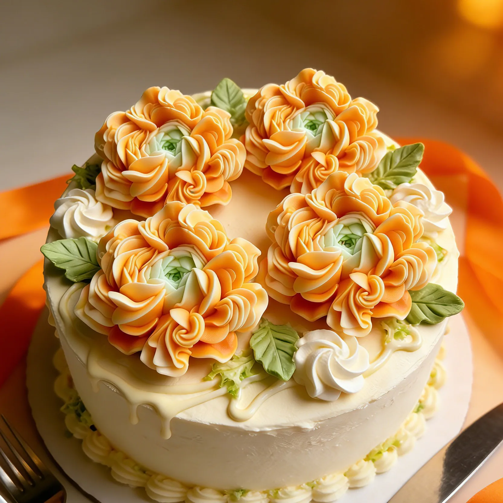 

3d Scopoly Flower Silicone Mold Buttercup Fondant Mousse Cake Mold Diy Soap Making Plaster Resin Molds Cake Decorating Tools