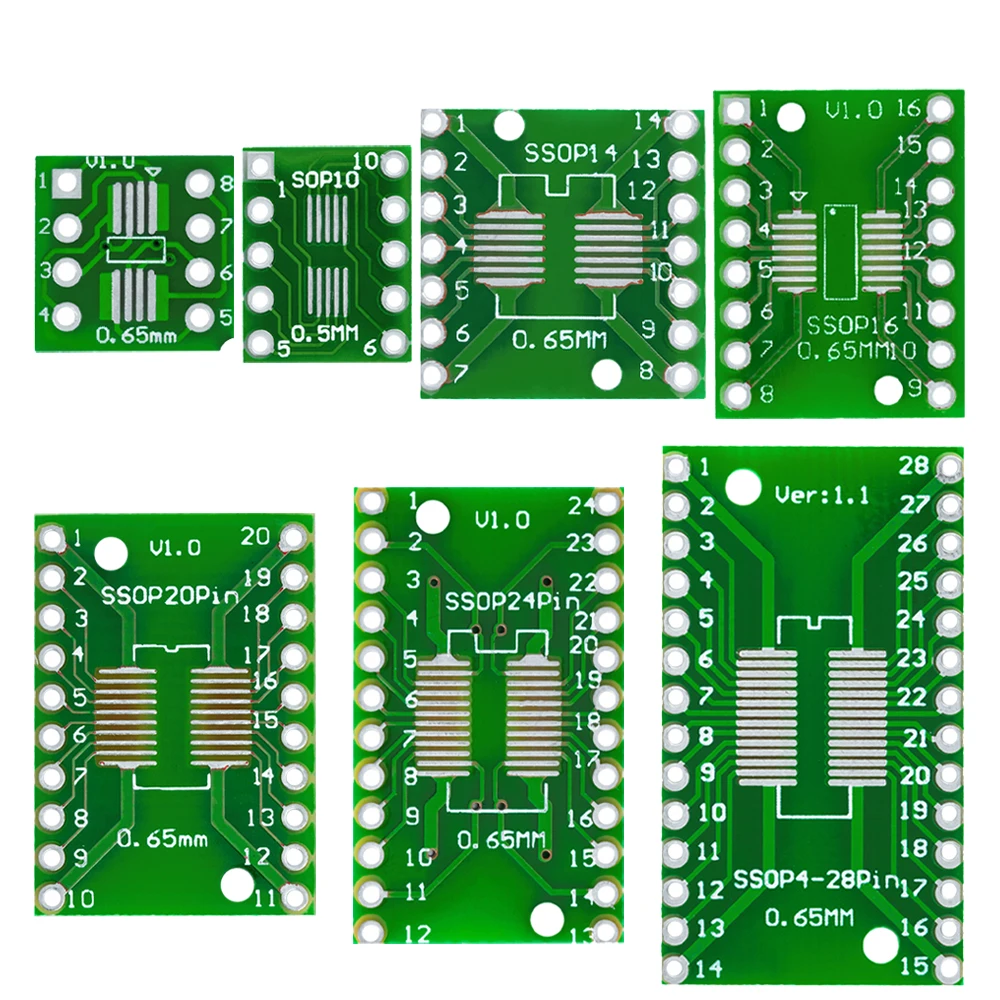 سمد بدوره إلى ديب بب مجلس عدة ، محول محول لوحة ، سوب ، مسوب ، تسسوب ، SOT23 ، 8 ، 10 ، 14 ، 16 ، 20 ، 28 ، سمت إلى ديب ، 10 قطعة #5