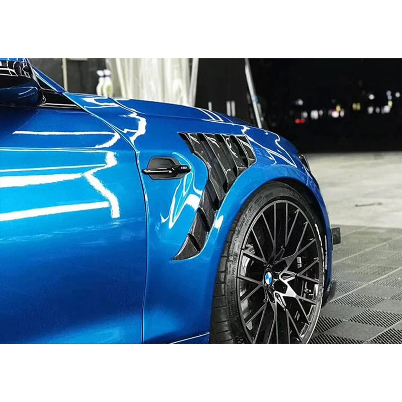 

Для BMW M2 M2C N55 передние крылья с карбоновой вентиляцией в форме жабра акулы, вентиляционное отверстие