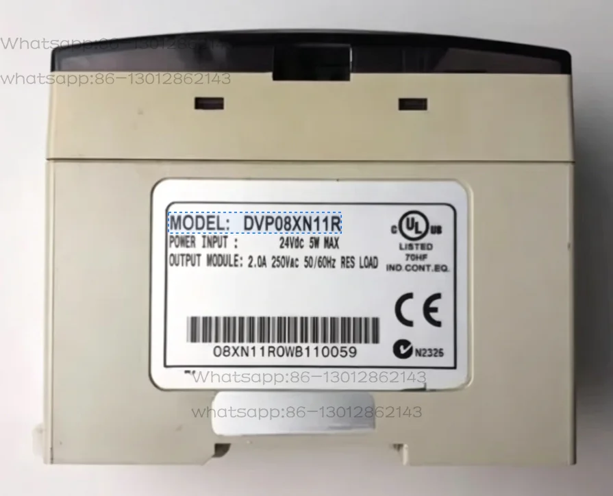 PLC expansion DVP08XN11R, test OK