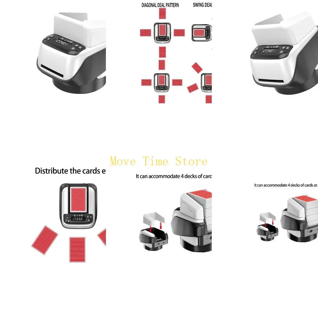 

92ME Electronic Dealer Shufflers Rechargeable Intelligent Card Handling Device