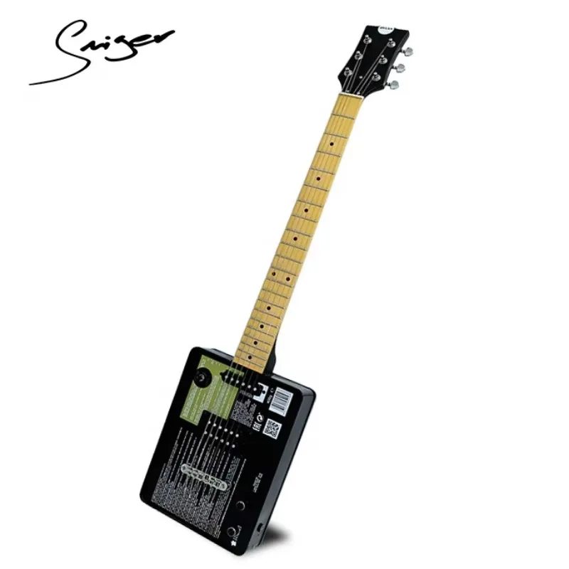 Smiger Professional Manufacture Metal Lightweight Electric Cookie Can Box Guitar Electrico