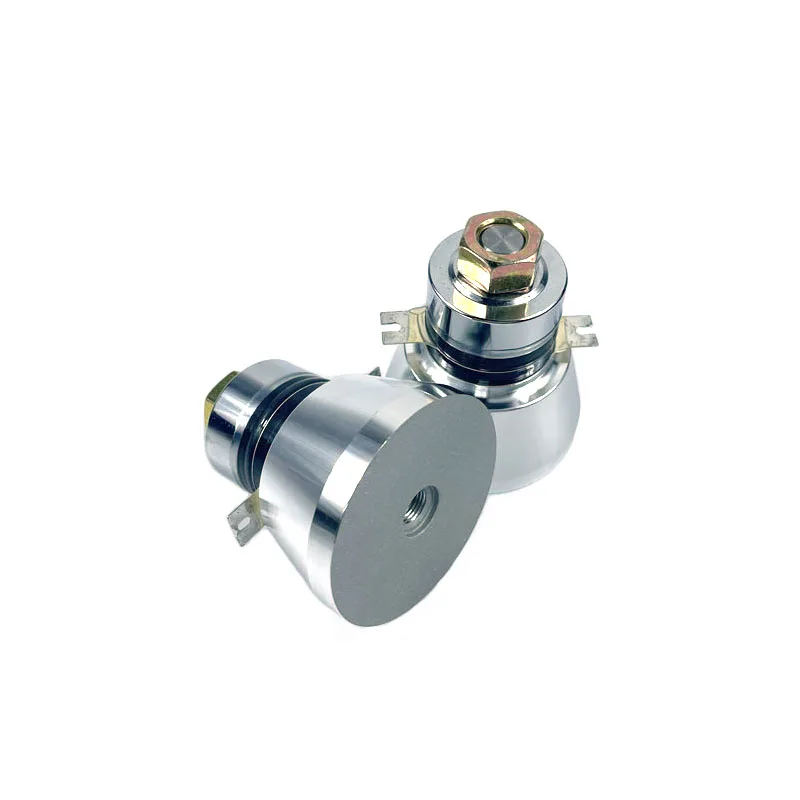 الجملة الاستشعار كهرضغطية 28KHZ 60W محول التنظيف بالموجات فوق الصوتية