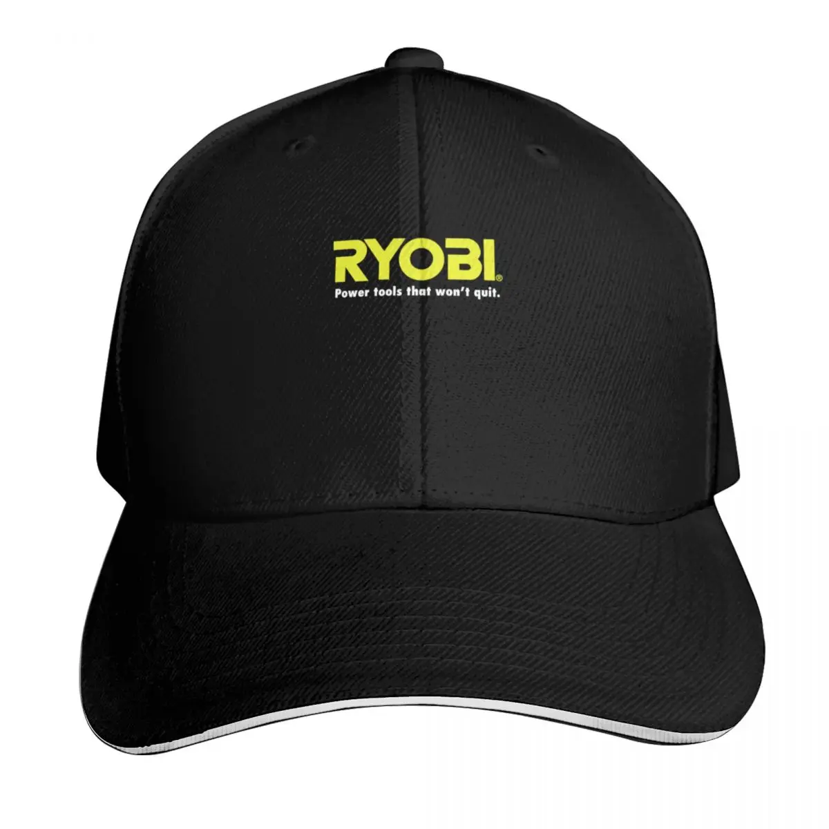 POWER TOOLS RYOBI LOGO Baseball Cap Snapback Flat Bill Strapback Dad Hat Six Panel Structured Crown