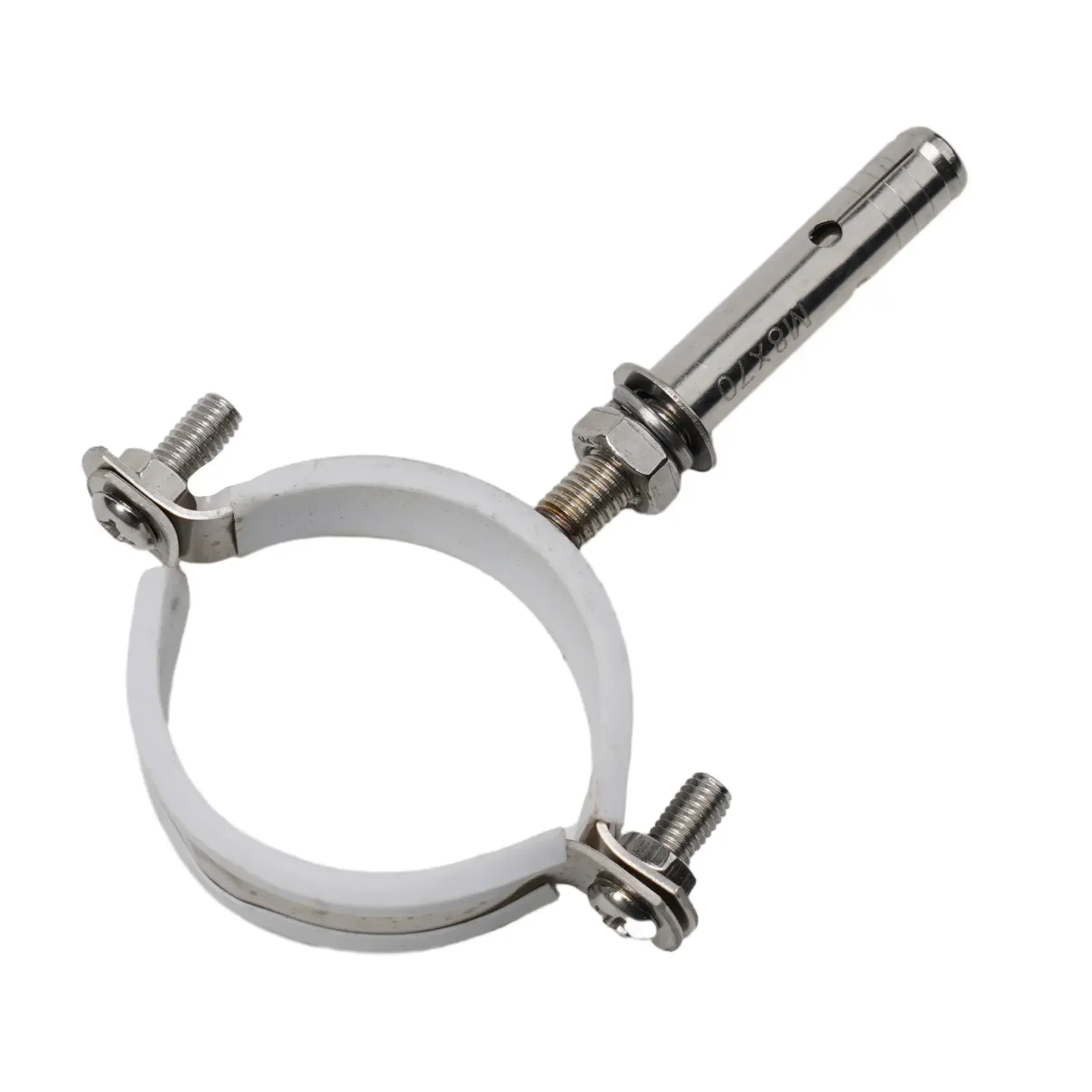 

Stainless Steel Pull The Squib Card Drain Pipe Clamp Pvc 1.4404 (ASTM 316/ 316L) Acid Resistant Pipe Clamp Fixing