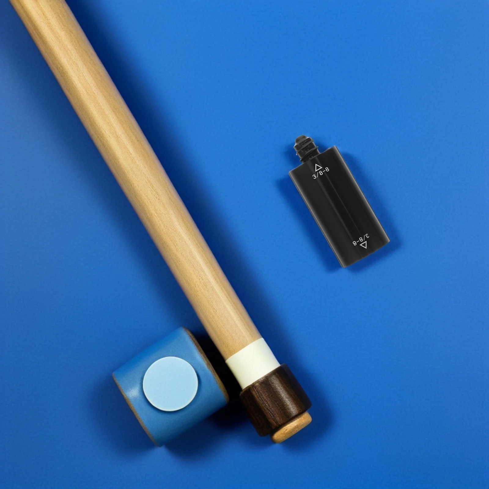 

Billiards Stick Extension System Adapter Precision Fit High Stability Long Distance Shots Easy Carry Pool Cue Extension