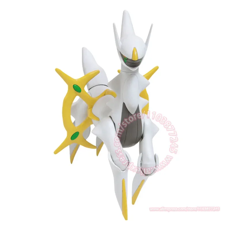 BANDAI Pokemon Arceus Creation God Assembled Model Children Birthday Gift Trend Hand Tabletop Decoration Peripheral Collection