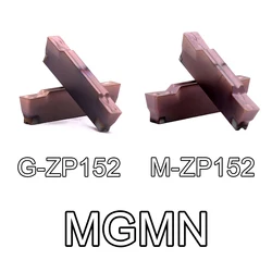 MZG-Outil de tournage rainuré en carbure ZPElement, lame de coupe pour tour d'usinage CNC, MGMN 150 200 250 300 400 500 600, 10 pièces