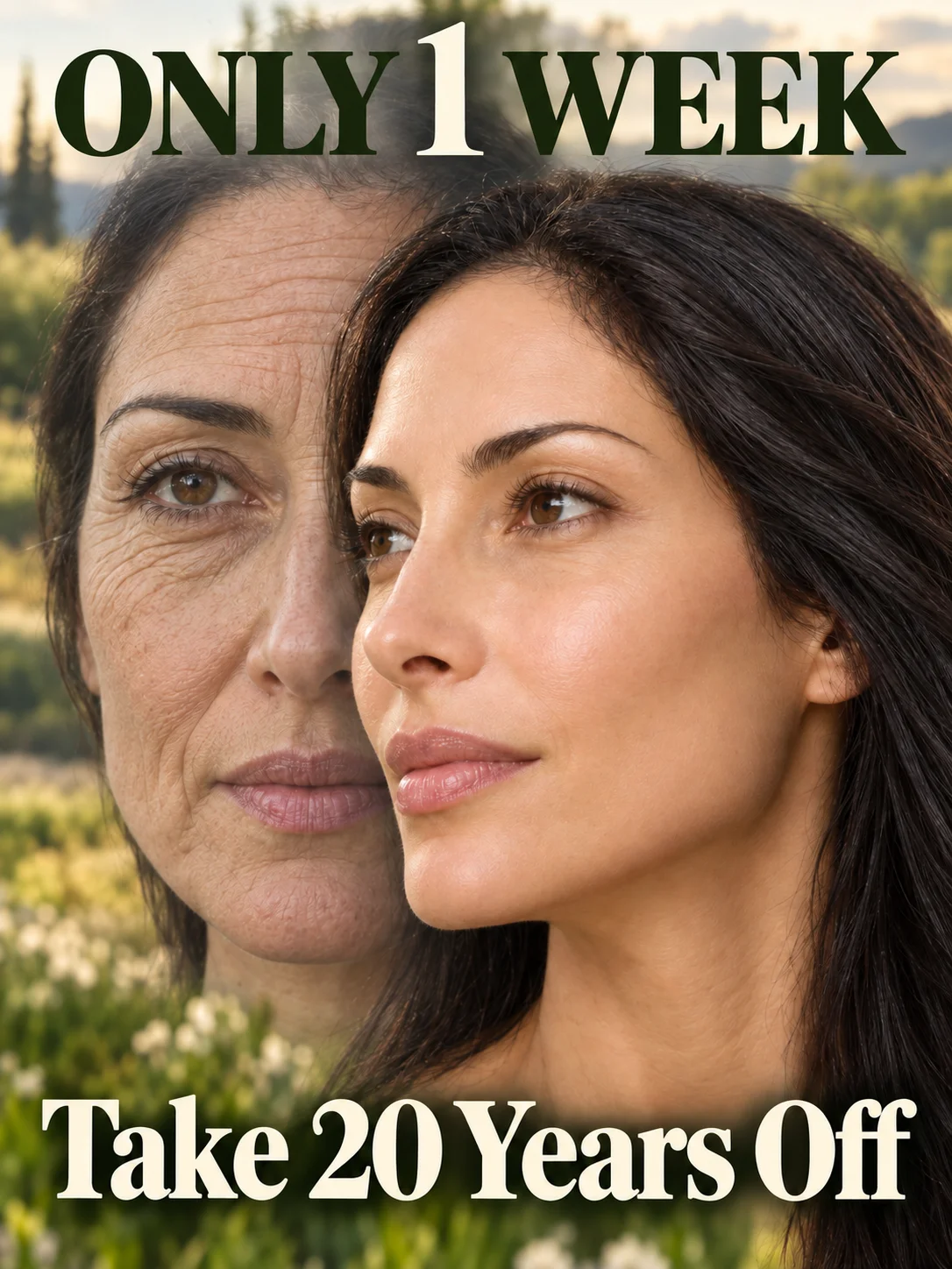 Facial Skin Care Serum for Aging Signs and Smoother Looking Face and Neck