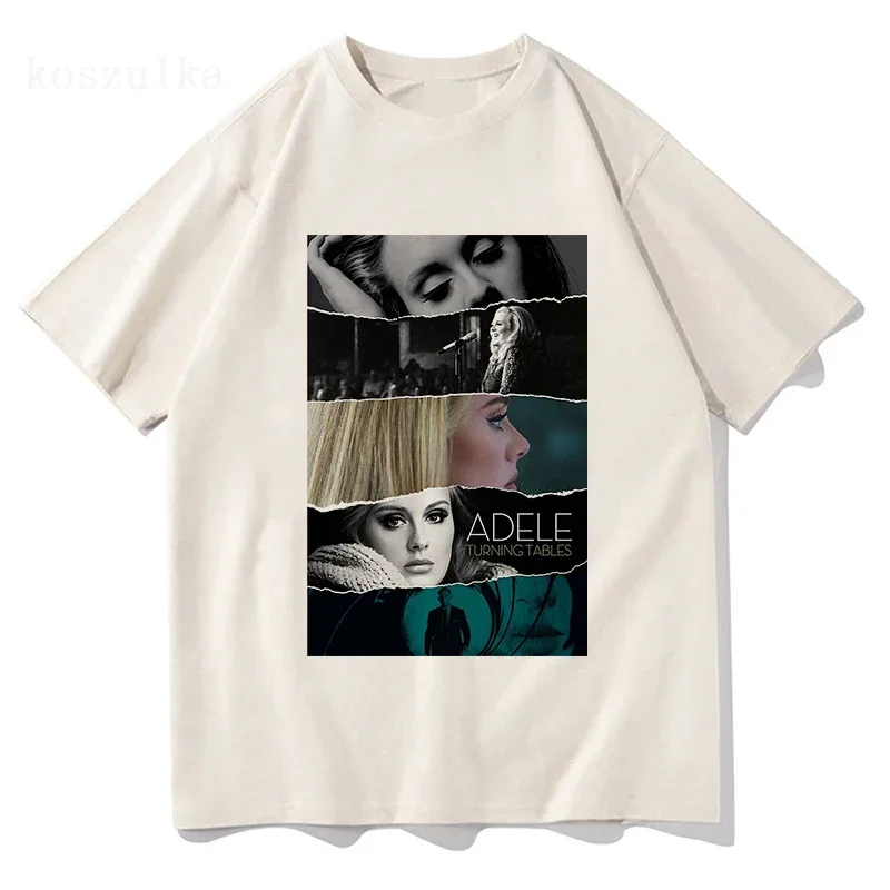 

Adele Munich New Album Tour 2024 T Shirts Man Women Retro High Quality Fashion Clothing T-shirt Aesthetic Oversized Cotton Tees