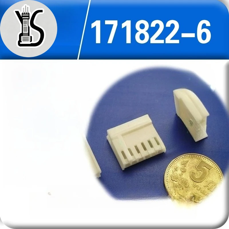 30PCS Original Genuine Waterproof connector 171822-6 plastic shell For Automobile Smart Electronic Devices