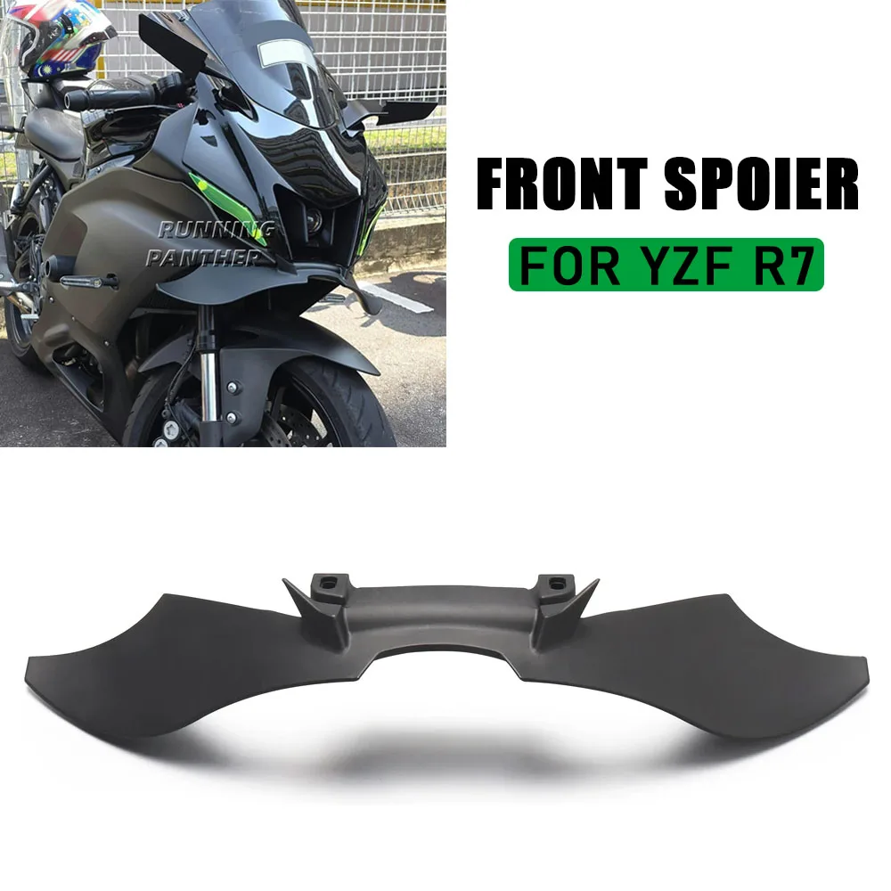 For YamahaYZF-R7 Motorcycle Fairing Winglet Spoiler Integrated Windshield Wing Fairing fixed Front side Aerodynamic