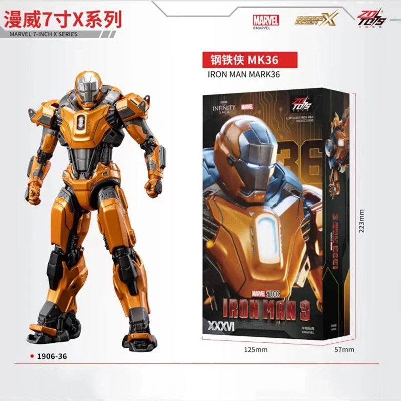ZD Toys Marvel Avenger Iron Man MK38 Igor MK25 Striker MK26 Gamma