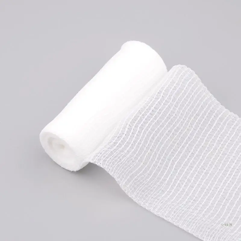 M5TC Gauze Roll White Gauze Bandages for First Aid Wound Care and Medical Supplies